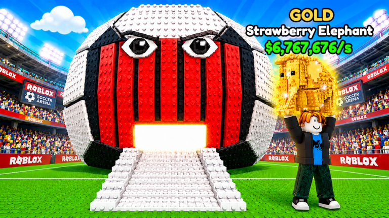 Inside Brainrot Heads Roblox heist map with giant meme heads